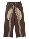 Adidas Originals 3-stripe Track Pants In Brown
