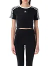 Adidas Originals 3-stripes Baby T-shirt In Black