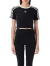 Adidas Originals 3-stripes Baby T-shirt In Black
