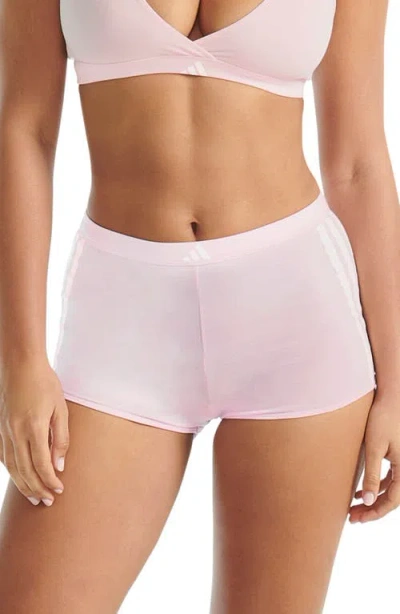 Adidas Originals 3-stripes Boyshorts In Pink