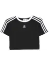 Adidas Originals 3-stripes Baby T-shirt In Black