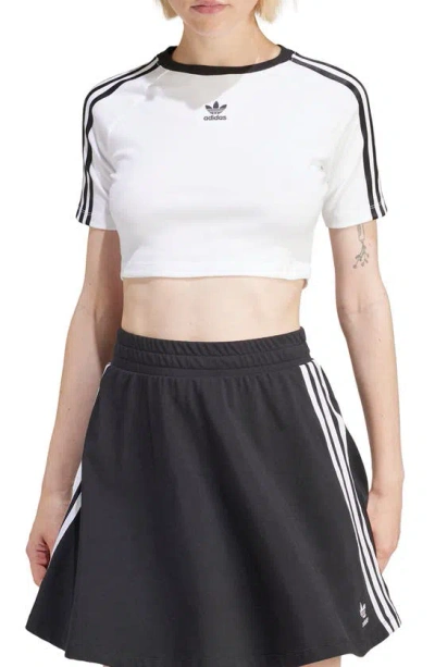 ADIDAS ORIGINALS 3-STRIPES CROP T-SHIRT