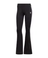 Adidas Originals Women's Essentials Small Logo Flared Leggings In Black
