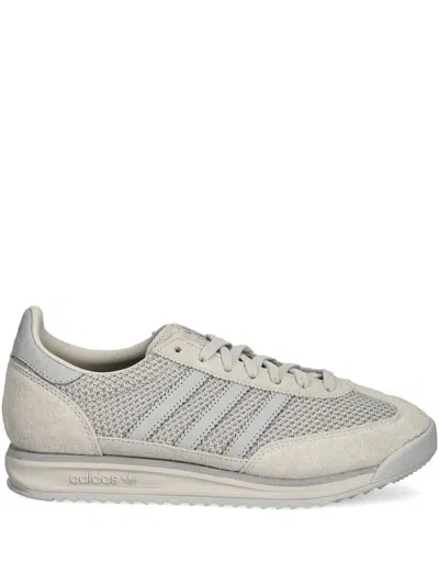 Adidas Originals 3-stripes Mesh Sneakers In Gray