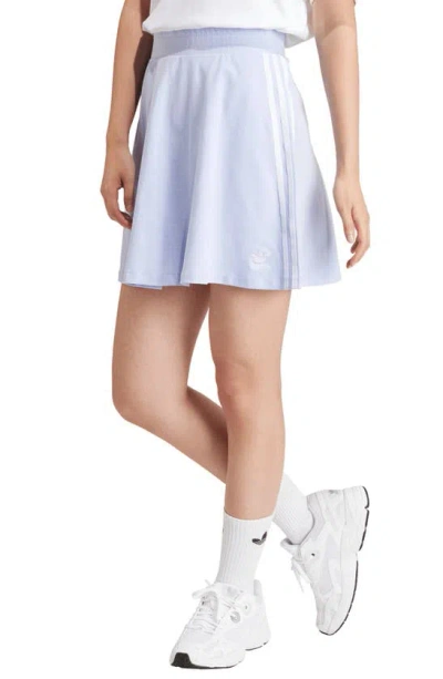 Adidas Originals 3-stripes Skater Skirt In Violet Tone
