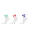 Adidas Originals 3-stripes Socks In White
