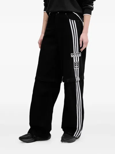 Adidas Originals 3-stripes Straight-leg Jeans