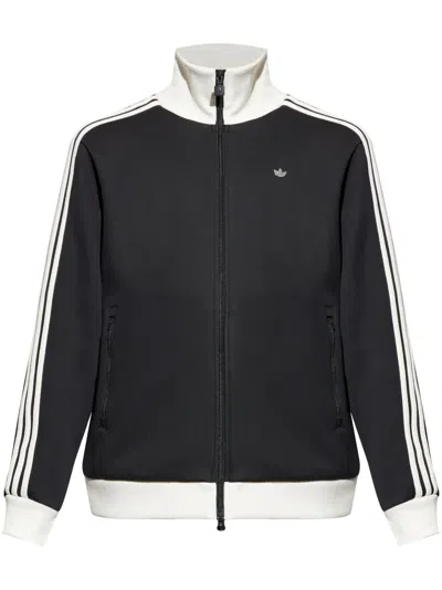 Adidas Originals 3-stripes Sweatshirt In Black