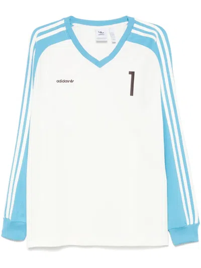Adidas Originals 3-stripes T-shirt In White