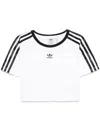 Adidas Originals Adidas Aeroready Train Essentials 3-stripes Tee In White And Black In White