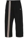 Adidas Originals 3-stripes Track Pants In Black