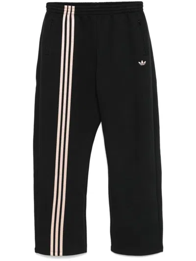 Adidas Originals 3-stripes Track Pants In Black