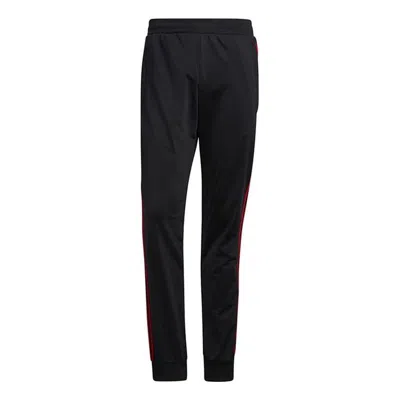 Adidas Originals Mens Adidas Split Firebird Pants In Black/red