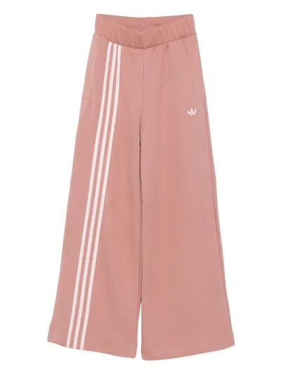 Adidas Originals 3-stripes Track Pants In Pink