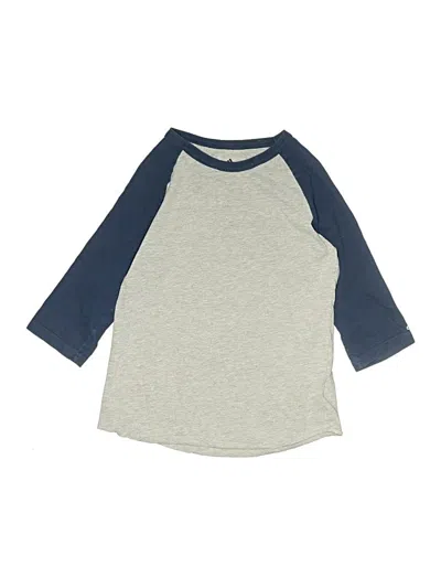 Pre-owned Adidas Originals Kids' 3/4 Sleeve T-shirt In Gray