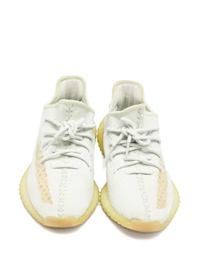 Pre-owned Adidas Originals 350 V2 Hyperspace Lace-up Fastening Sneakers In Green