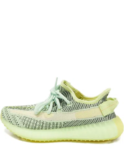 Pre-owned Adidas Originals 350 V2 Yeezreel Lace-up Sneakers In Green