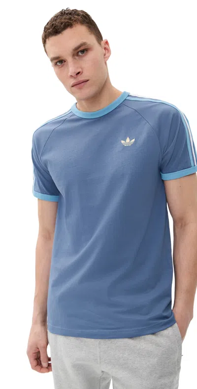 Adidas Originals 3s Nations Tee Crew Blue/light Blue/white