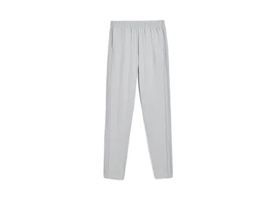 Adidas Originals 3-stripe Melange Joggers (big Kid) Boy's Workout Dash Grey Melange: Md (10-12 Big Kids) 25.5 In Blue