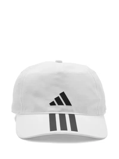 Adidas Originals 3-stripes Baseball Cap In White