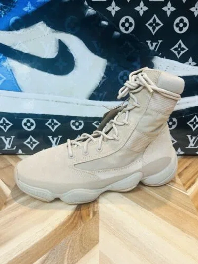 Pre-owned Adidas Originals $400 Adidas Yeezy 500 High Winter Boot Size 12 If7549 Cream Utility Tactical