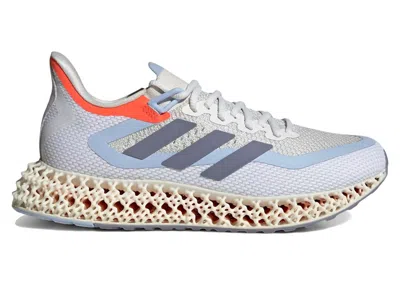 Pre-owned Adidas Originals 4dfwd 2 (women's) Sneakers In Crystal White/silver Violet/blue Dawn In Multi