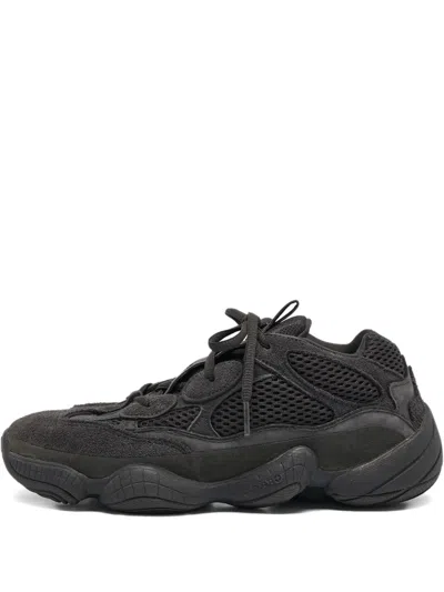Pre-owned Adidas Originals 500 Mesh-panelled Sneakers In Black