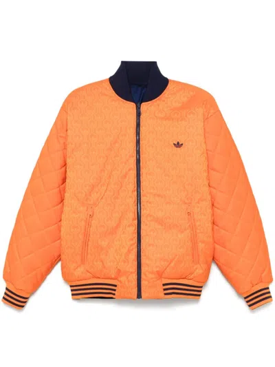 Adidas Originals 70s Reversible Jacket In 橘色