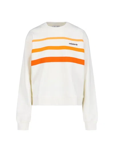 Adidas Originals 80s Crew Neck Sweatshirt In White