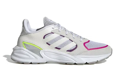 Pre-owned Adidas Originals 90s Valasion White Grey (women's) Sneakers In Cloud White/grey Six In Gray