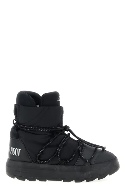 Adidas Originals 'ace' Adidas X Moonboot Ankle Boots In Black