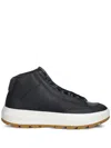 Adidas Originals Acesmash Mid Winter Lace-up Sneakers In Black