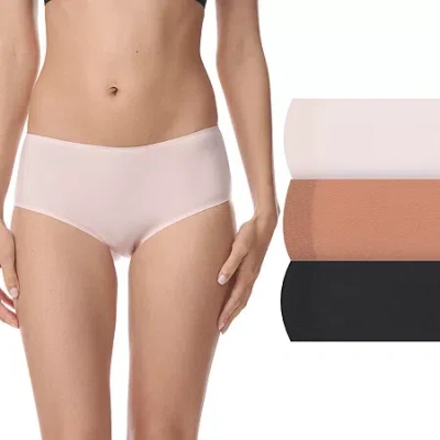 Adidas Originals Active Light Flex Hipster Panty- 3pk-4a0759 In Black