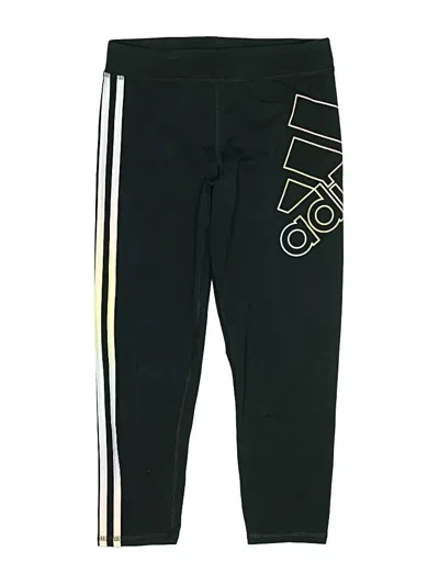 Pre-owned Adidas Originals Kids' Active Pants In Black