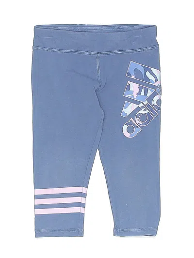 Pre-owned Adidas Originals Kids' Active Pants In Blue