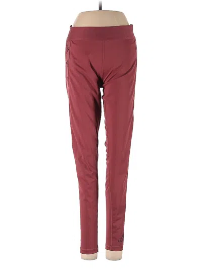 Pre-owned Adidas Originals Active Pants In Burgundy