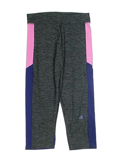 Pre-owned Adidas Originals Kids' Active Pants In Gray