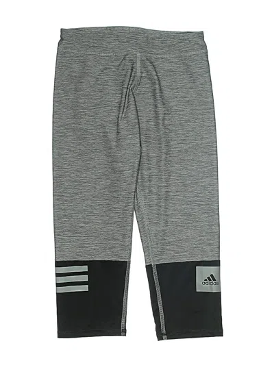 Pre-owned Adidas Originals Kids' Active Pants In Gray