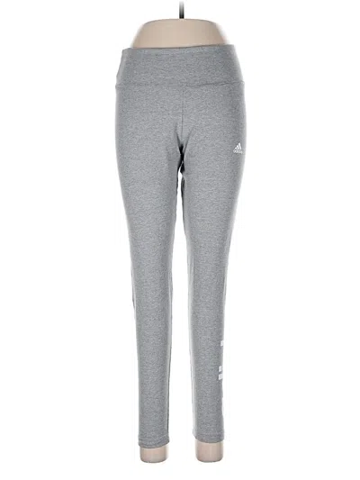 Pre-owned Adidas Originals Active Pants In Gray