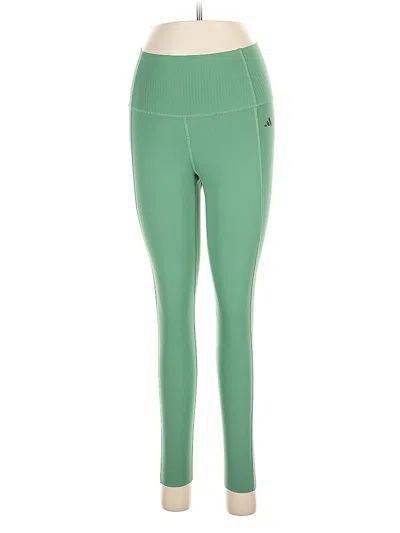 Pre-owned Adidas Originals Active Pants In Green