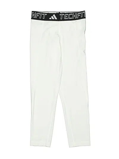 Pre-owned Adidas Originals Kids' Active Pants In White