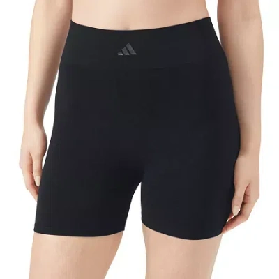 Adidas Originals Smoothing High Waist Boxer Briefs In Black