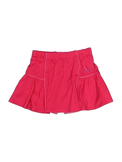 Pre-owned Adidas Originals Kids' Active Skirt In Red