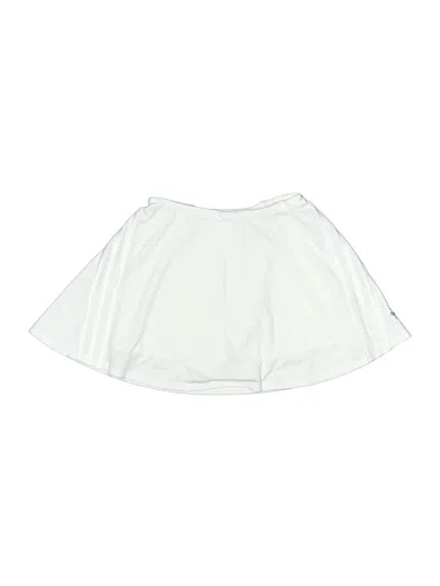 Pre-owned Adidas Originals Kids' Active Skirt In White