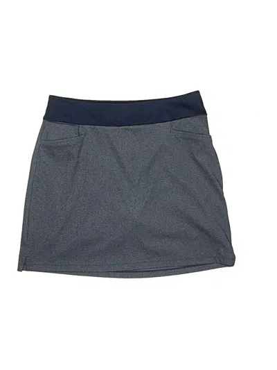 Pre-owned Adidas Originals Active Skort In Gray