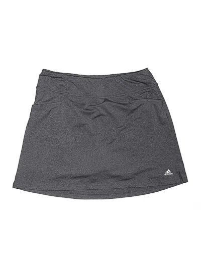 Pre-owned Adidas Originals Active Skort In Gray