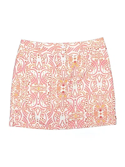 Pre-owned Adidas Originals Active Skort In Orange