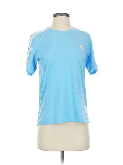 Pre-owned Adidas Originals Active T-shirt In Blue