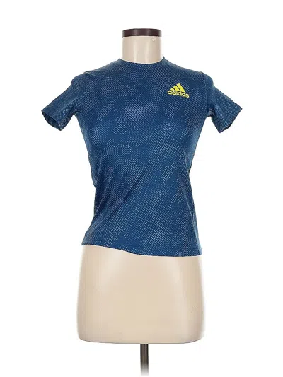 Pre-owned Adidas Originals Active T-shirt In Blue