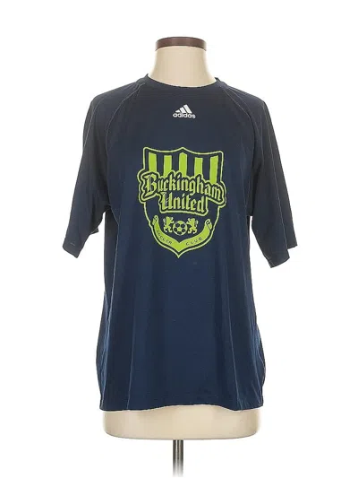 Pre-owned Adidas Originals Active T-shirt In Blue